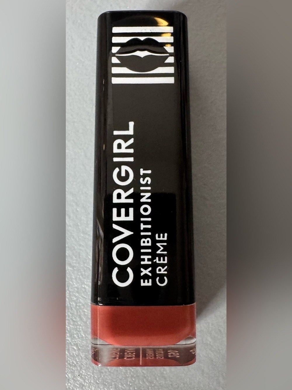 COVERGIRL Exhibitionist Crème Lipstick 250 sultry sienna Peachy Coral warm tones